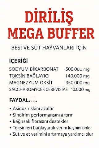 Diriliş Megabuffer 25 Kg