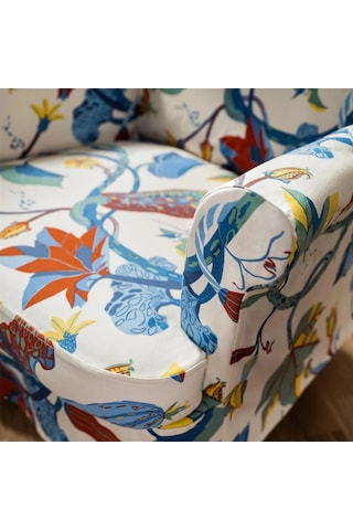 Ikea Beyaz Ferah Kanepe - Tekli Koltuk Kılıfı