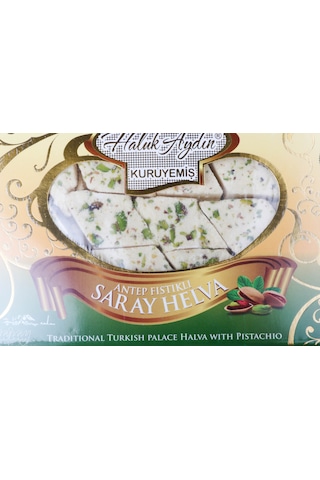Haluk Aydın Kuruyemiş Antep Fıstıklı Saray Helvası 350 G