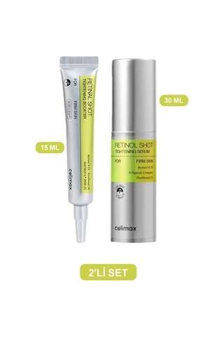 Set Retinal Shot Tightening Booster 15 Ml / Retinol Shot Tightening Serum 30ml