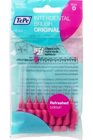 Tepe Interdental Arayüz Fırçası 8'li 0.4 MM