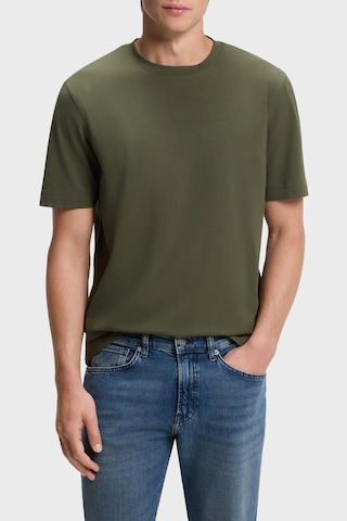 Boss Logolu Pamuklu Bisiklet Yaka T Shirt Erkek T Shirt 50473278 325 Haki