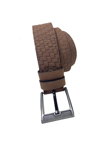 Hakiki Deri Erkek Kot Kemeri 4,5 Cm Kahverengi