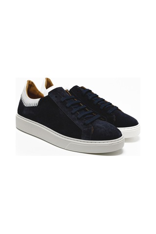 Lacivert Sneaker Günlük Erkek Diğer Mo-27050a005-27050 Giuseppe Mengoni Laci Süet Lacivert