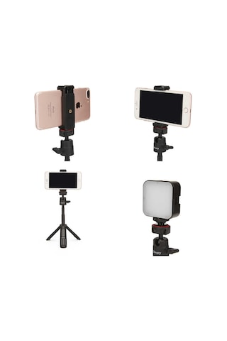 Zore Jmary MT-19 Kısa Tripod - ZORE-262653 Siyah