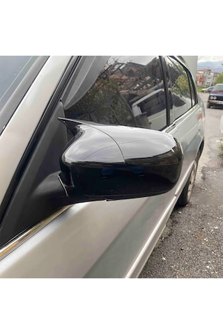 Honda Civic Vtec 2 Batman Yarasa Ayna Kapağı Parlak Siyah Abs 2002 2003 2004 2005