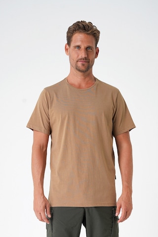 Mecanık Casual Neo Organic T-shirt Camel