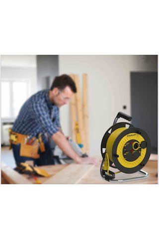 Stanley ST-P-2515 3 x 1.5 MM 4 Prizli 25 M Makaralı Kablo
