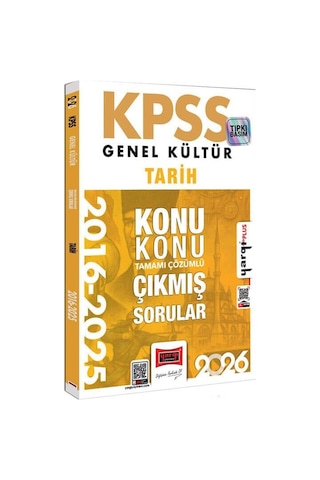 Yargı 2026 Kpss Genel Kültür Tarih 2016-2026 Konu Konu Tamamı Çözümlü Çıkmış Sorular Yargı 2026 Kpss Genel Kültür Tarih 2016-2026 Konu Konu Tamamı Çözümlü Çıkmış Sorular