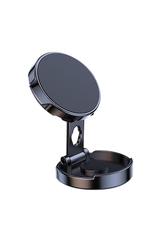 Schitec Katlanabilir Manyetik Araç İçi Telefon Tutucu Siyah