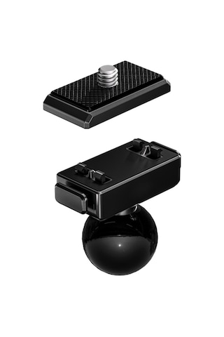 Quıckdock Qdx5-bc Manyetik Ve Kilitli Aksiyon Kamera Adaptörü 1/4 Dişli 25mm Toplu Mafsal Uyumlu Değiştirilebilir Aksiyon Kamera Bağlantılı