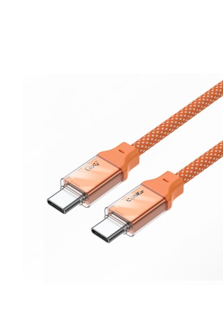 Voltlınk C240 240w Type-c To Type-c Şarj Ve Data Kablosu 1 Metre Silikon Örgülü 480mbps Usb 2.0