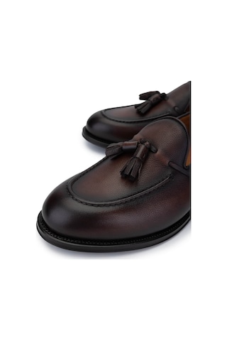 Franceschetti Erkek Hakiki Deri Kahverengi Loafer Ayakkabı 981 2366001 Erk Ayk Sk24-25 T.moro Kahverengi