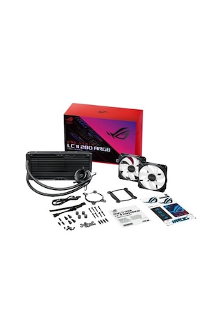 Asus Rog Strıx Lc Iı 280 Argb Aura Sync Dual Rog 140mm Argb V2