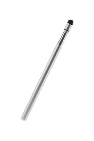 Teleskopik Stylus Akıllı Tahta Sunum Kalemi 37 cm AL3459 Gümüş