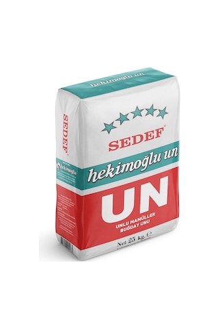 Hekimoğlu Un Sedef Unlu Mamüller Buğday Unu 25 KG