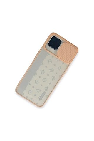 Newface - 131 - Oppo Reno 4 Lite Kılıf Palm Buzlu Kamera Sürgülü Silikon - Matxzngz - - Pembe