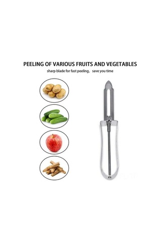 Lemestar Ev Mutfak İçin Çelik Soğan- Havuç- Salatalık Soyucu, Kolay Kullanıma Ve Hafif Tasarım,创意 Mutfak Aleti Diğer