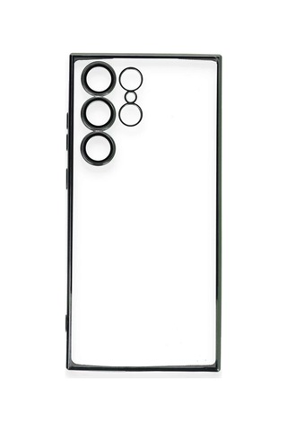 Vaveni Samsung Galaxy S23 Ultra Uyumlu Kılıf Lensli Silikon - Yeşil Arz