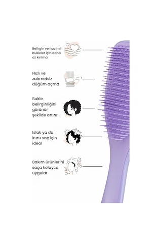 Tangle Teezer Wet Hair Naturally Curly LSaç Fırçası