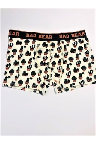Bad Bear Erkek Boxer Cactus Beyaz