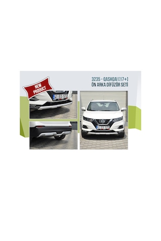 Nissan Qashqai Difüzör Ön Arka Tampon Koruma 2018-2019-2020 N11.20956
