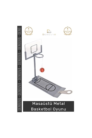 Oyuncak Hediyelik Ofis Katlanabilir Akrilik Pota Şık Kompakt Sağlam Masaüstü Metal Basketbol Oyunu