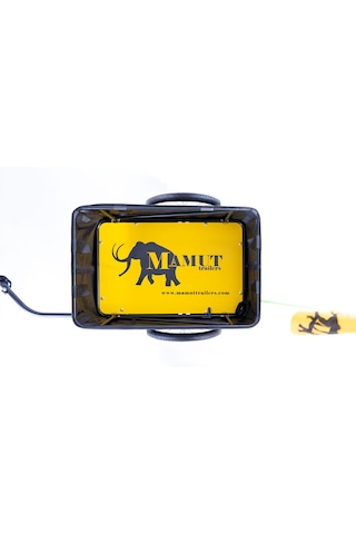 Mamut Trailers-Cargo X-Bisiklet Römorku Siyah