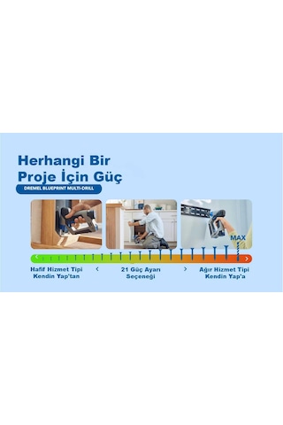 Dremel Dd12v-s1 3 Ü 1 Arada 12v Akülü Delme&vidalama+duvar Dedektörü+lazer Hizalama