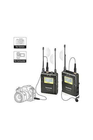 Saramonıc Uwmıc9 Rx9 Tx9 Kıt 1 Uhf Wıreless Mıcrophone