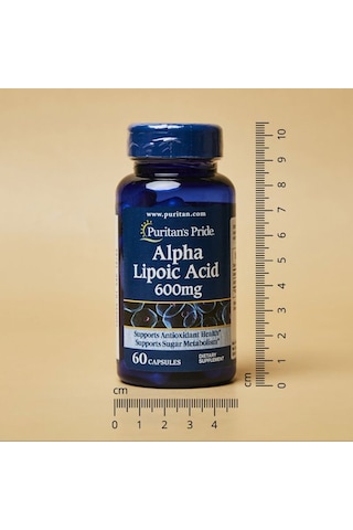 Puritans Pride Alpha Lipoic Acid 600 Mg, 60 Caps