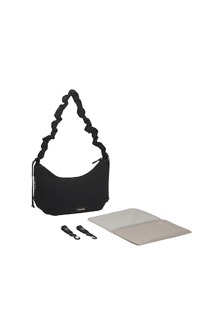 Lassig Lunua Bum Bag Up Bebek Bakım Çantası Nubbed Black Siyah