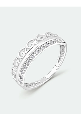 Torgovyj Dom Uvelir Holding Evlenme Teklifi İçin 925 Ayar Gümüş Yüzük 429749530 Gri