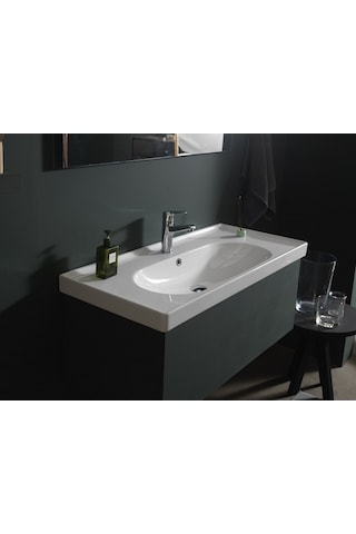 Cerastyle Turkuaz Arya Etajerli Lavabo 60 x 45 CM
