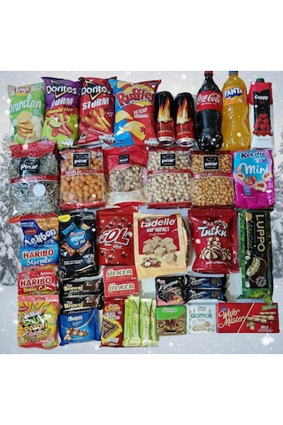 Yılbaşı Atıştırmalık Paketi 1 41parça