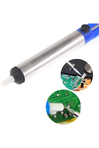 Teknozeel Metal Gövdeli Lehim Sökme Pompası Havya Pompası