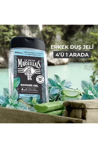 Le Petit Marseillais Men Nane Ve Aloe Vera Duş Jeli 400 Ml