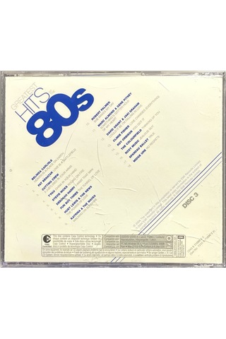 Plak Değildir Cd Dir Cd Greatest Hits Of The 80s Disc 3 Cd