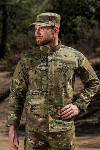 Grey Cat Single Sword Outdoor Kadın & Erkek Taktik Gömlek Kamuflaj Renk Yürüyüş Üstü Cep Detaylı Unisex Üst Çok Renkli