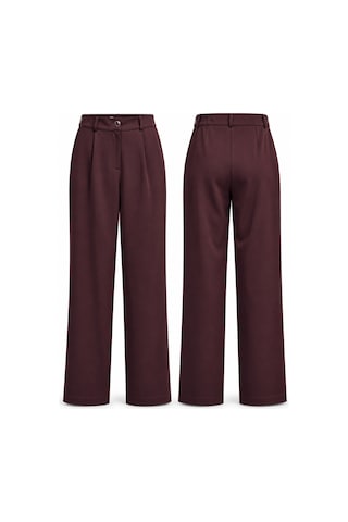 Lale Butik Pile Detay Palazzo Pantolon 16239 Bordo