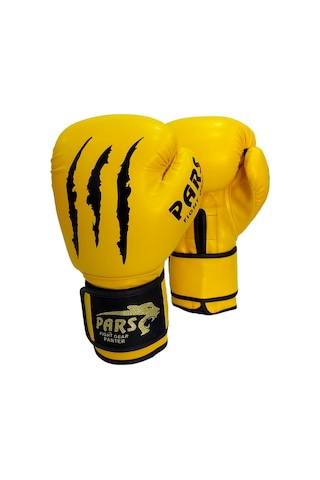 Pars Panter Boks Kick Boks Muay Thai Eldiveni Sarı