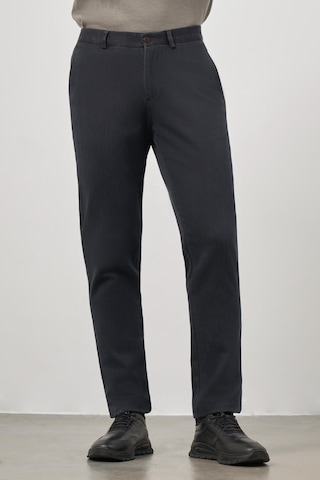 İmza Siyah Pamuklu Yandan Cepli Casual Comfort Fit Chino Pantolon 1003245154 Siyah