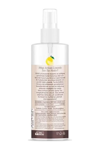 Mayi Limonlu Sıvı Tuz 150 Ml E