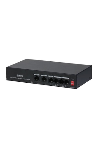 Dahua PFS3006-4ET-36 6 Port 10/100 4 POE + 2FE Uplink Yönetilemez Switch Dahua PFS3006-4ET-36 6 Port 10/100 4 POE + 2FE Uplink Yönetilemez Switch