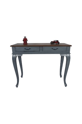 Masifart Ceviz Eskitme Tablalı Dresuar Gri 120 Cm Eskitme Patina Gri