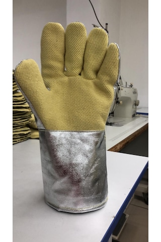 Yüksek Isıya Dayanıklı Alüminize Kevlar Eldiven