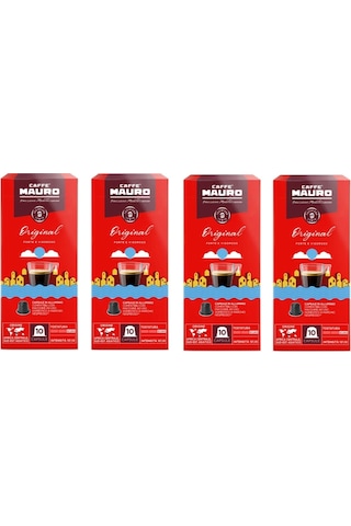 Caffe Mauro Original Nespresso Kapsül Kahve 40 Kapsul Kapsül Kahve