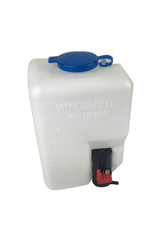 Ulzyvf Yıkama Takımı Şişe Rüzgar Rezervuarı Pompası Motosiklet Kalkanı Araba 12v 1.5l Md