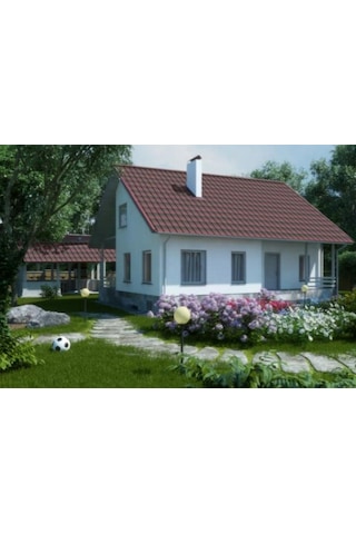5 Adet Ondulin Zigana Tile Levha, Kırmızı, 89x200 Cm, 3.5 Mm