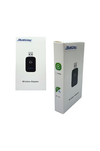 Mini Boy 2in1 Kablosuz Carplay - Android Auto Araç Multimedya Dönüştürücü Usb - Type-c Uyumlu Diğer